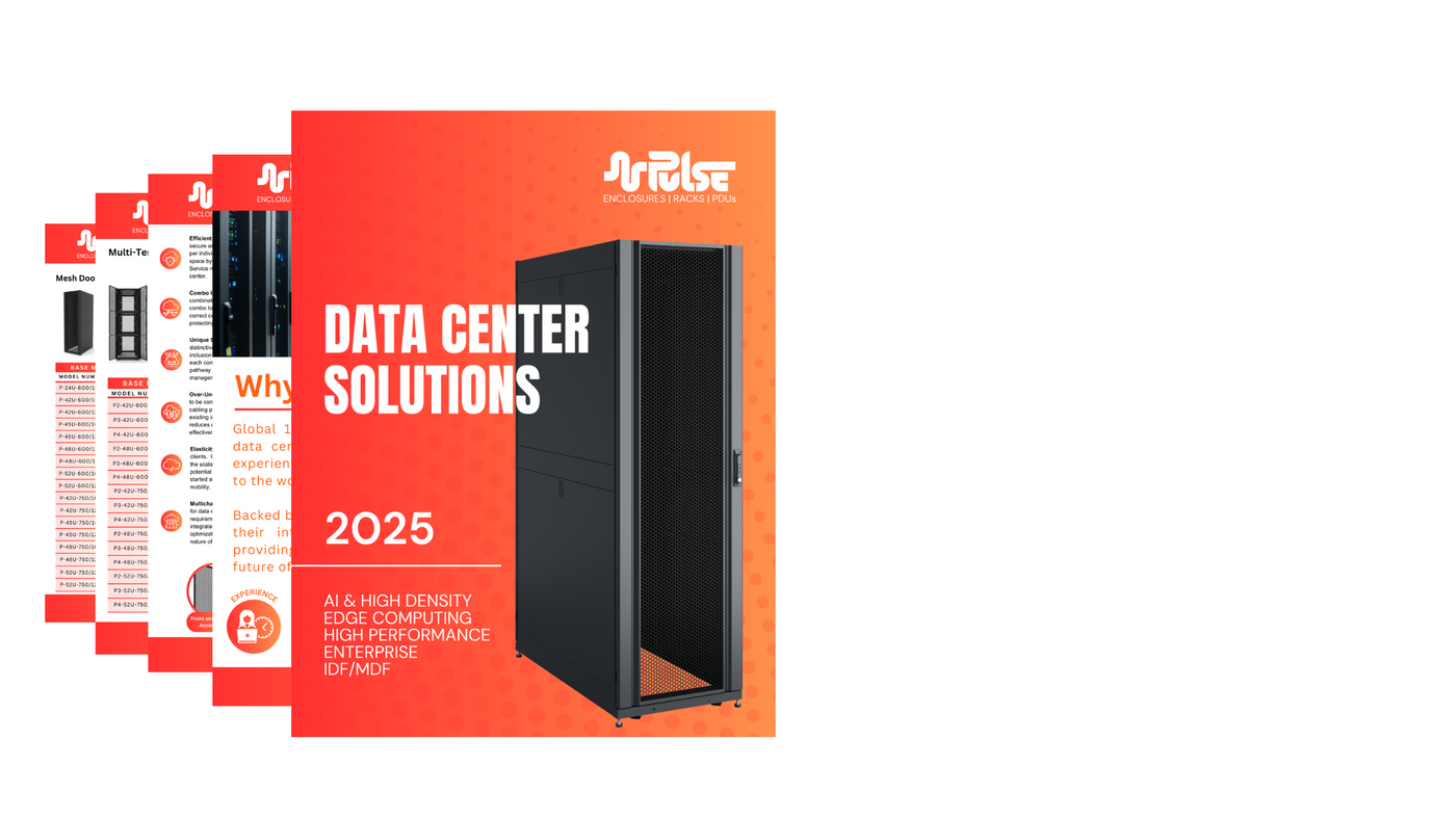 Secure IT Equipment Rack – PULSE Cabinet - APC, Schneider Electric, Vertiv, Chatsworth, Rittal