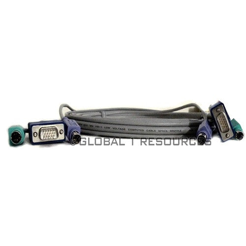 12Ft High-Quality VGA/PS-2 KVM Switch Cables