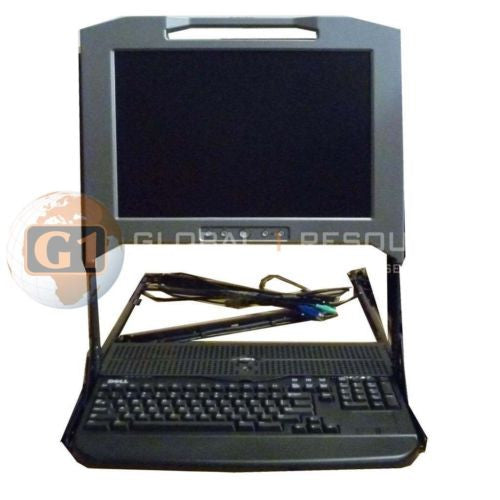 Dell 17" Rack-Mountable LCD Console with Keyboard and Tray - RU943 Model