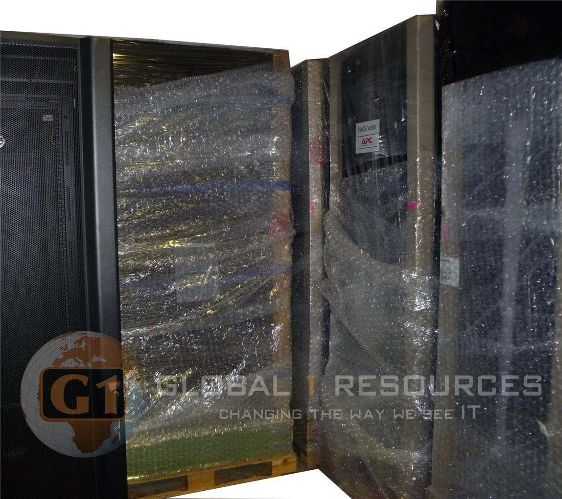 APC AR3157 48U Server Rack Enclosure - 750mm Wide, Refurbished, Optimized Airflow