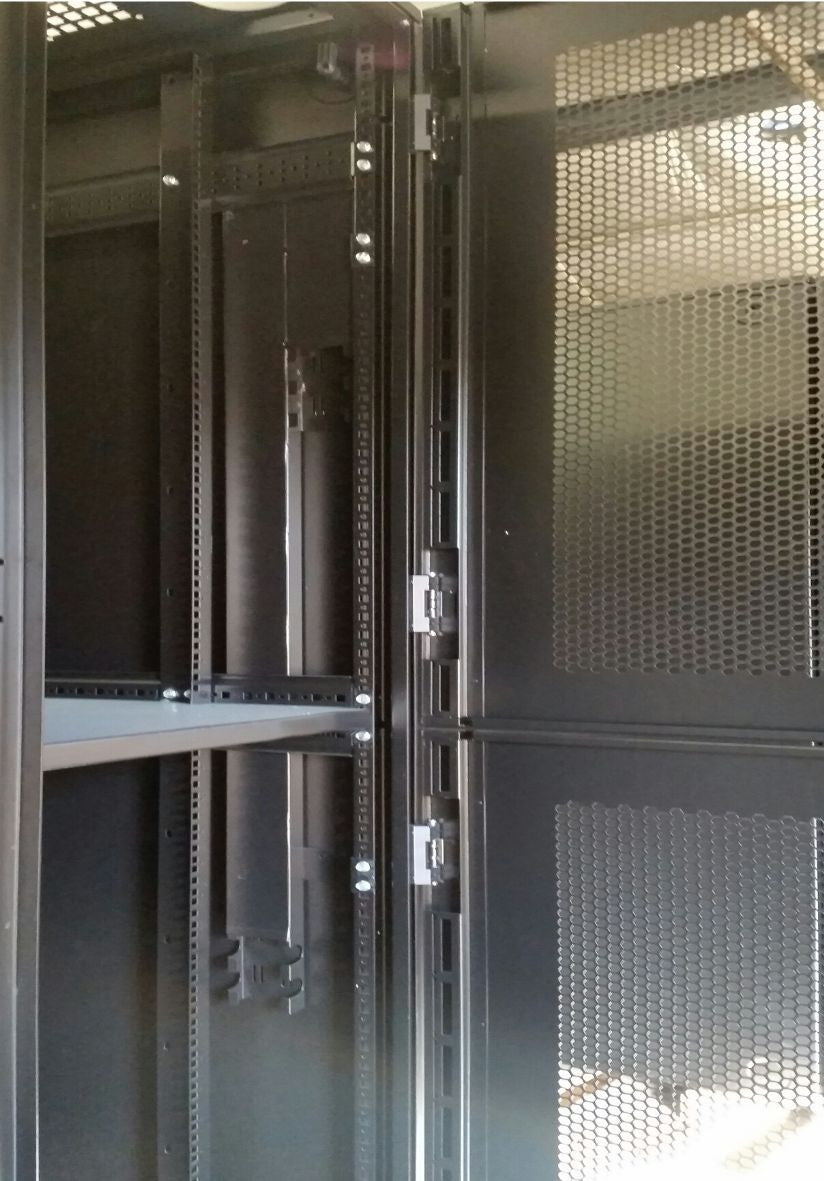 PULSE™ Dual Compartment 42U Co-Location Server Rack Cabinet ...