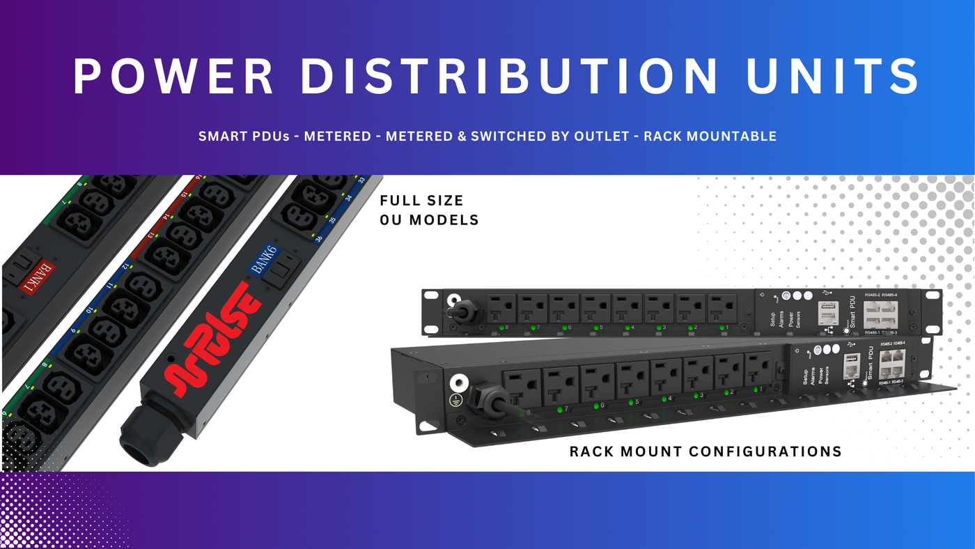Energy-efficient rack-mounted PDU with intelligent monitoring and remote power control features. APC Vertiv Raritan